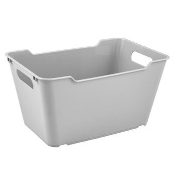 Caja De Almacenamiento 29,5x19x15, Gris Nórdico Keeeper