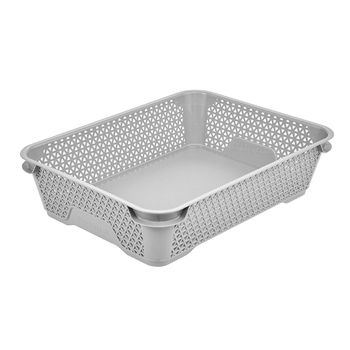 Caja De Almacenamiento 26,5x20x7, Gris Nórdico Keeeper