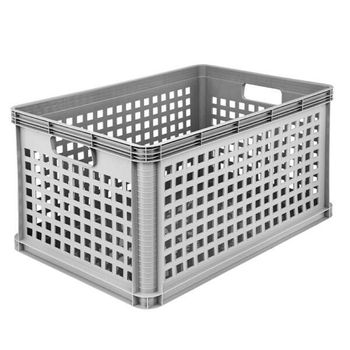 Cajas De Almacenaje De Plastico Con Asas Plegable 47.5 X 35 X 23.6 Cm con  Ofertas en Carrefour