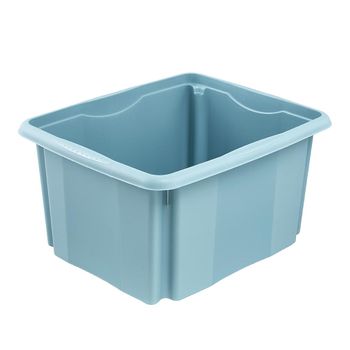 Caja De Almacenamiento 41x34,5x22, Azul Nórdico Keeeper