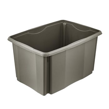 Caja De Almacenamiento 54,5x39x29,5, Eco Gris Keeeper