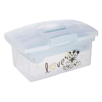 Caja De Almacenamiento 40 X 24 X 21, Azul Keeeper