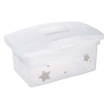 Caja De Almacenamiento 40 X 24 X 21, Blanco Nórdico