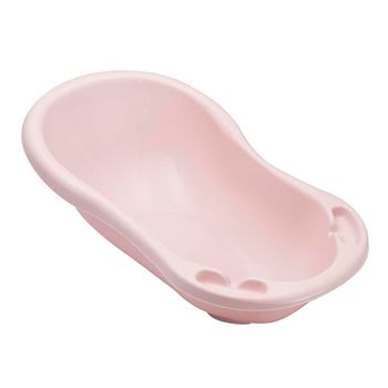 Bañera Ergonómica Con Tapón, De 0 A 12 Meses, 84 Cm, Rosa Nórdico Keeeper