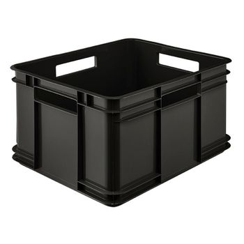 Caja Almacenaje Eurobox Xl Plástico 43x35x24 28l Eco Grafito Keeeper