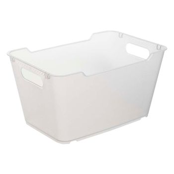 Caja De Almacenaje, Polipropileno, 1,8 L, Lotta, Transparente, 19.5x14x10 Cm