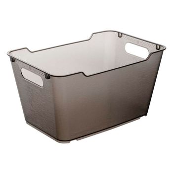 Caja de Plástico Pratik Box Carrefour Home A5 Baja - Transparente