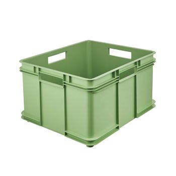 Caja De Almacenamiento Euro-box, Colección Bruno Eco, Tamaño Xxl, 52x43x28, Eco Verde