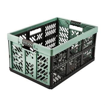 Caja De Almacenamiento Plegable, Colección Ben Eco, 54x37x28, Eco Verde