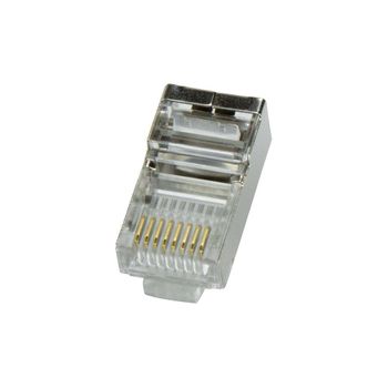 Conector Rj45 Macho Ftp Cat6e Blindado (bolsa 100ud)