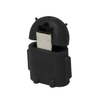 Adaptador Otg Microusb-m A Usb-h Logilink Negro