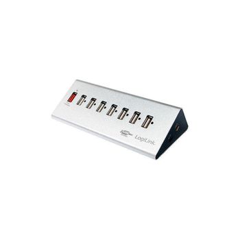 Hub 7 Puertos Usb2.0+1carga Rapida Logilink Ua0225