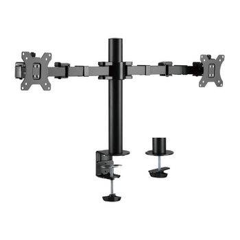 Soporte De 2 Monitores Logilink 17 - 32 '', Longitud Del Brazo Ajustable