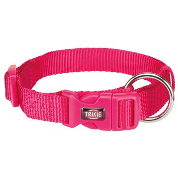 Trixie Collar Premium, M-l, 35-55 Cm/20 Mm, Fucsia