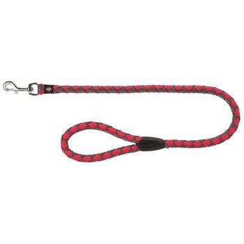 Trixie Cavo Plomo S - M: 1 M - Ø 12 Mm - Gris Fucsia Y Grafito - Para Perros