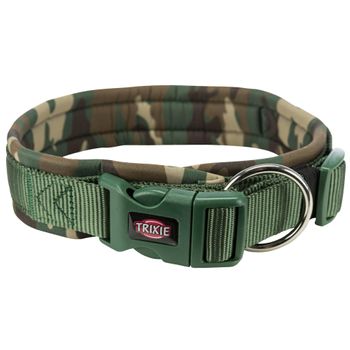 Trixie Collar Premium Acolch.neopr,l:49–55cm/25mm, Camufl