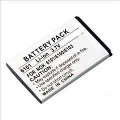 Bateria Para Nokia Bl-4c, Bl4c, Litio Ion, Para 5100, 6100, 7200, 6101, 6131, 6136, 1662,