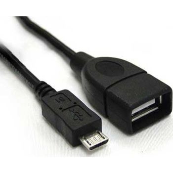 Cable Micro Usb Otg Para Usar Memorias, Discos Duros