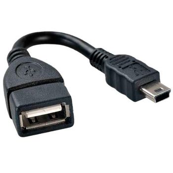 Cable Mini Usb Otg Para Usar Memorias, Discos Duros