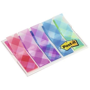 Post-it Index 1/2pulgada Decorado. Dispensador Funda 5x20 684-pld5-eu