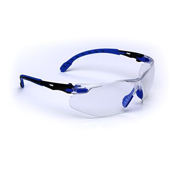 Gafas Proteccion Incoloras Negro/azul - 3m - Solus1101 Kit..