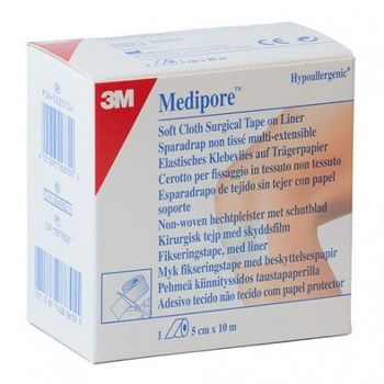 3m Apósito Medipore Rollo 5 Cm X 10 M