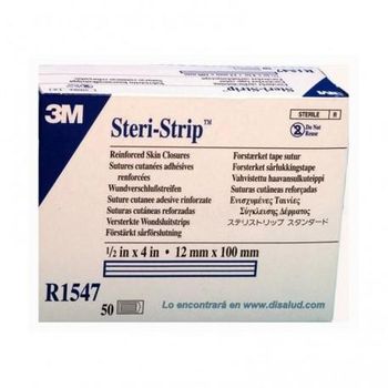 3m Suture Steri-strip 12x100 Mm 6 Uds