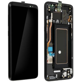 Pantalla Lcd Samsung Galaxy S8 + Pantalla De Vidrio Kit Original Samsung – Negro