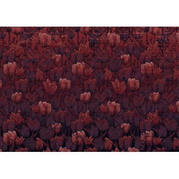 Sanders & Sanders Fotomural Tulipanes Rojo - 400 X 280 Cm - 611861