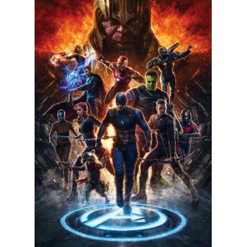 Sanders & Sanders Fotomural The Avengers Multi Color - 200 X 280 Cm - 612091