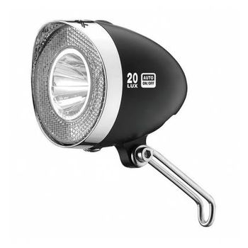 Faro Delantero Xlc Cl-d03 Faro Led 20 Lux Con Sensor Negro Negro