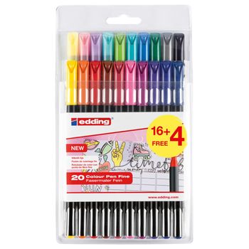 Edding 1300 Colourpen Rotulador Rojo 1 Pieza(s