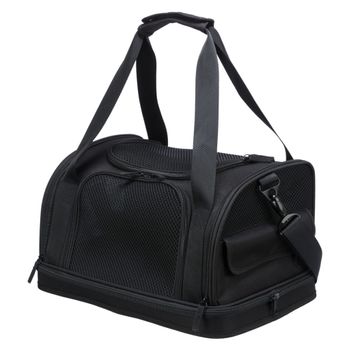 Bolso Para Transporte Aéreo De Perros Fly Negro 45x28x25 Cm Trixie