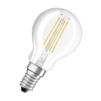 Pack 5 Bombilla Led Osram P E14 Transparente 4w 470lm 2700k Ip20  300 ° [lv-4058075090668]