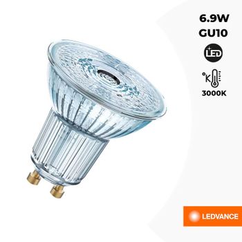 Bombilla halogena par 16 GU10 230v 50w azul 