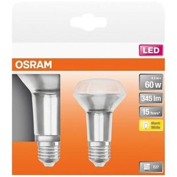 Osram Lote De 2 Spots R63 Led E27 - 4.3 W