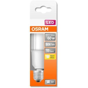 Bombilla Led Stick Mate - 8w E27 - Blanco Cálido Osram