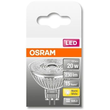 Bombilla Foco Mr16 Led - 2.6w Gu5.3 - Blanco Cálido Osram