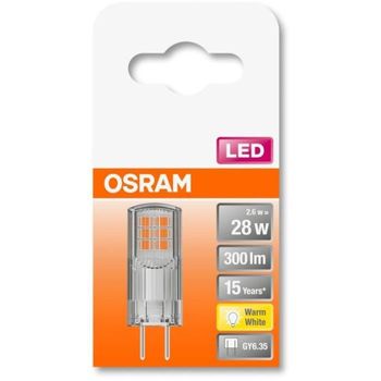 Bombilla Led Capsula - 2.6w Gy6.35 - Blanco Cálido Osram