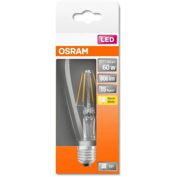 Bombilla Led Edison - 7w E27 - Blanco Cálido Osram