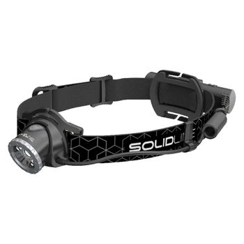 Linterna Frontal Led Recargable Sh6r Luz Roja 600 Lm Solidline