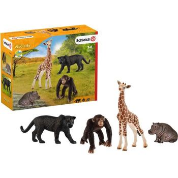 Kit Básico De Vida Salvaje De Schleich