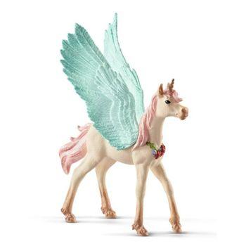 Estatuilla De Potro Joya Unicornio-pegaso