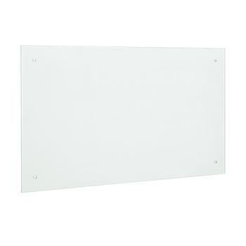 [neu.haus Panel De Cristal Para Pared Cocina 70x50cm Mate Proteccin Contra Salpicaduras Pantalla Contra Salpicaduras