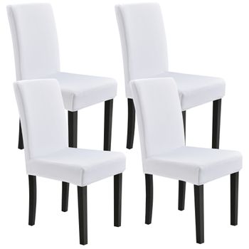 Funda Asiento De Silla Elástica Adaptable Letras, Asiento. Negro Estoralis  con Ofertas en Carrefour