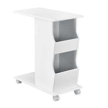 Juego De Tocador - Mesa De Maquillaje Con Espejo Y Taburete Mdf 141 X 75 X  39,7 Cm - Blanco [en.casa] con Ofertas en Carrefour