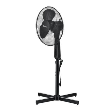 Ventilador De Pie - 120 X 60 X 60 Cm - Ventilador De Pedestal - 3 Niveles De Velocidad - 50w - Ø41cm - Peso 2,3 Kg - Plástico - Negro [in.tec]®