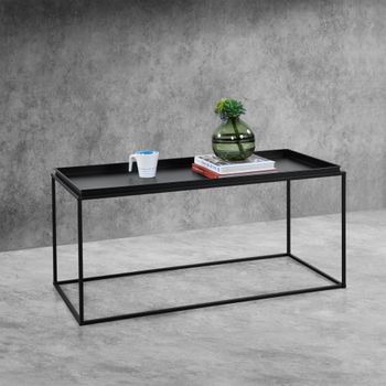 Conjunto De Patas De Mesa Greith - En Forma De X - Metal - 59 X 72 Cm Negro  [en.casa] con Ofertas en Carrefour