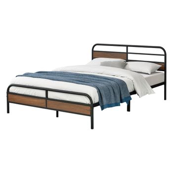 Cama Con Almacenaje De Terciopelo Gris Pardo 160 X 200 Cm Vincennes con  Ofertas en Carrefour