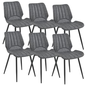 Pack 4 Sillas Cocina - Modelo Xara White - Asiento Polipiel Morado -  Estructura Metal con Ofertas en Carrefour